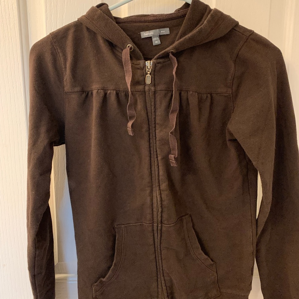 Brown Zip up